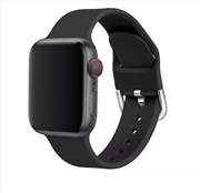 Buy Apple iWatch Silicone Replacement Band - Black