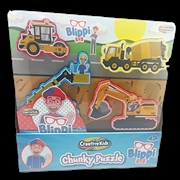 Buy Blippi Wooden Puzzle Assorted