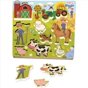 Buy Blippi Wooden Farmyard Puzzle