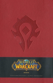 Buy World of Warcraft Horde Hardcover Blank Journal 