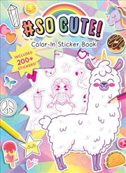 Buy #SoCute! Color-In Stickers