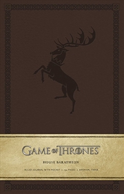 Buy Game of Thrones: House Baratheon Hardcover Ruled Journal