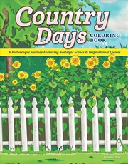 Buy Country Days Coloring Book