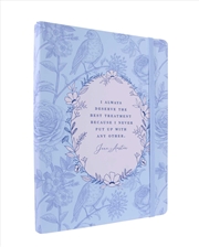 Buy Jane Austen: I Deserve the Best Treatment Softcover Notebook