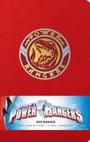 Buy Power Rangers: Red Ranger Hardcover Ruled Journal 