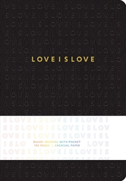 Buy Love is Love Hardcover Ruled Journal