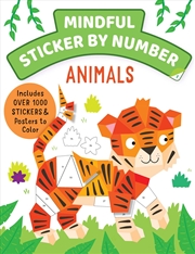 Buy Mindful Sticker By Number: Animals