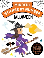 Buy Mindful Sticker By Number: Halloween