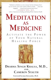 Buy Meditation As Medicine