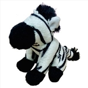 Buy 9cm Zoofari Keyring - Zebra