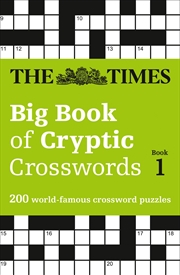 Buy Times Big Book Of Cryptic Crosswords 1