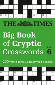 Buy Times Big Book Of Cryptic Crosswords 6