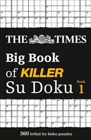 Buy Times Big Book Of Killer Su Doku