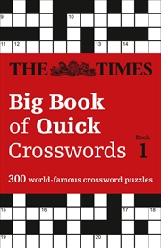 Buy Times Big Book Of Quick Crosswords 1