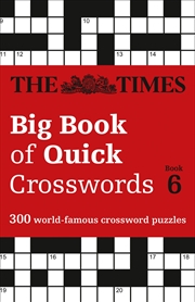 Buy Times Big Book Of Quick Crosswords 6