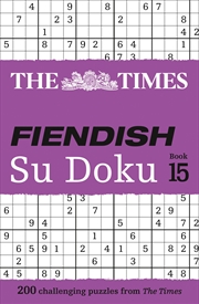 Buy Times Fiendish Su Doku Book 15