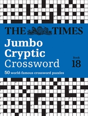 Buy Times Jumbo Cryptic Crossword 18