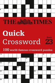 Buy Times Quick Crossword Book 23