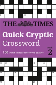 Buy Times Quick Cryptic Crossword Book 2