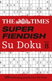 Buy Times Super Fiendish Su Doku Book 8