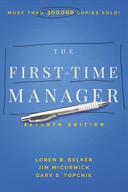 Buy First Time Manager