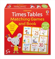 Buy Times Tables Matching Games And Book