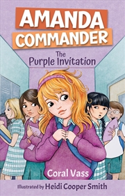 Buy Amanda Commander Purple Invitation