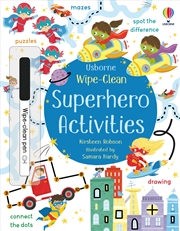 Buy Wipe Clean Superhero Activities