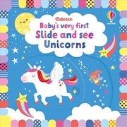 Buy Babys Very First Slide And See Unicorns