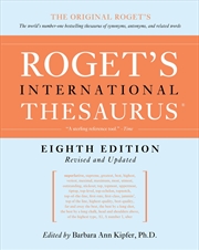 Buy Rogets International Thesaurus