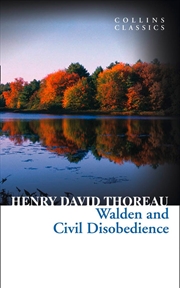 Buy Walden And Civil Disobedience