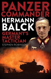 Buy Panzer Commander Hermann Balck