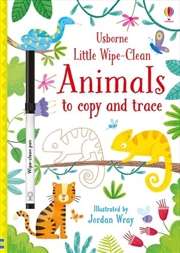 Buy Little Wipe Clean Animals To Copy And Tr