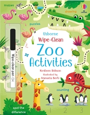 Buy Wipe Clean Zoo Activities