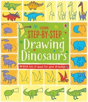 Buy Step By Step Drawing Book Dinosaurs