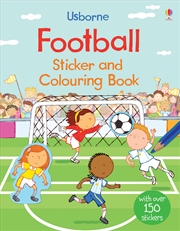 Buy Football Sticker And Colouring Book