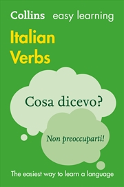 Buy Col Easy Learning Italian Verbs