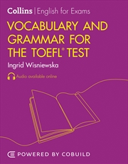 Buy Vocabulary And Grammar For The Toefl Test