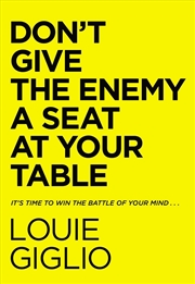 Buy Dont Give The Enemy A Seat At Your Table