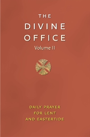 Buy Divine Office Vol Ii Ash Wednesday To