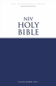 Buy Niv Economy Bible [Blue]