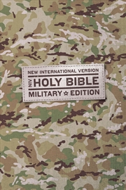 Buy Niv Holy Bible Military Ed Compact [Camo]