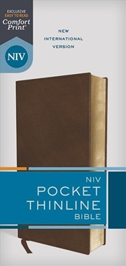 Buy Niv Pocket Thinline Bible [Brown]