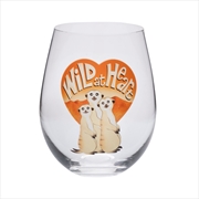 Buy Stemless Wine Glass Meerkat