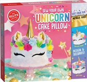 Buy Sew Your Own Unicorn Cake Pillow (KLUTZ)