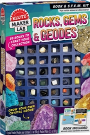 Buy Rocks, Gems & Geodes (KLUTZ: Maker Lab)