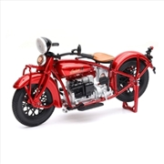 Buy 1:12 1930 Indian Four (Burgendy) Bike