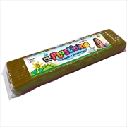 Buy Plasticine 500 Gram Block - Brown