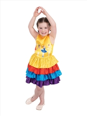 Buy Wiggles Ballerina Multi-Coloured Dress - Size T