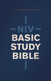 Buy Niv Basic Study Bible [Blue]